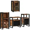 Image de Vidaxl Ensemble De Mobilier De Salle De Bain Montage Mural 4 Pcs