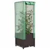 Image de Vidaxl JardiniÃ¨re SurÃ©levÃ©e Avec Housse Aspect Rotin 40x40x139 Cm