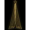 Image de vidaXL Guirlande de sapin de NoÃ«l 339 LED blanc chaud 182 cm