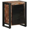 Image de vidaXL Table de chevet multicolore 40x30x51 cm bois de rÃ©cupÃ©ration