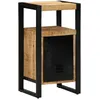 Image de Vidaxl Armoire De Salle De Bain 40x35x75 Cm En Bois Massif Brut De Manguier