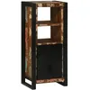 Image de vidaXL Meuble Mural de Sdb 40x30x90 cm en Bois Massif de RÃ©cup