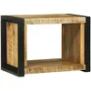 Image de Vidaxl Cube Mural 55x35x40 Cm En Bois Massif De Manguier