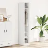 Image de vidaXL Garde-robe Blanc 30x50x200 cm Bois d'ingÃ©nierie
