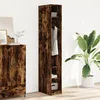 Image de vidaXL Garde-robe chÃªne fumÃ© 30x50x200 cm bois d'ingÃ©nierie