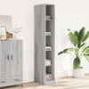 Image de vidaXL Garde-robe sonoma gris 30x50x200 cm bois d'ingÃ©nierie