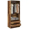 Image de vidaXL Garde-robe vieux bois 80x50x200 cm bois d'ingÃ©nierie