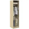 Image de vidaXL Garde-robe ChÃªne sonoma 50x50x200 cm Bois d'ingÃ©nierie