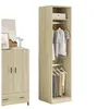 Image de Armoires VidaXL  Armoire  Garde-robe Marron Bois d'ingénierie 50x50x200 cm P31600172