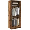 Image de vidaXL Garde-robe vieux bois 80x50x200 cm bois d'ingÃ©nierie