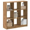 Image de vidaXL BibliothÃ¨que chÃªne artisanal 102x32x108 cm bois d'ingÃ©nierie