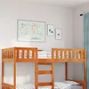 Image de vidaXL Lit pour enfants sans matelas cire marron 90x190 cm pin massif