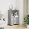 Image de vidaXL Armoire Ã  roulettes sonoma gris 55x40x91 cm bois d'ingÃ©nierie