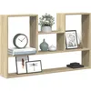 Image de vidaXL ÃtagÃ¨re murale chÃªne sonoma 99x15x60 cm bois d'ingÃ©nierie