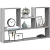 Image de vidaXL ÃtagÃ¨re murale sonoma gris 99x15x60 cm bois ingÃ©nierie