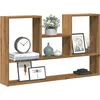 Image de vidaXL ÃtagÃ¨re murale chÃªne artisanal 99x15x60 cm bois d'ingÃ©nierie