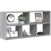 Image de vidaXL ÃtagÃ¨re murale sonoma gris 100x25x50 cm bois ingÃ©nierie