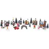 Image de vidaXL DÃ©cor de Table de NoÃ«l Multicolore 6.5 x 9.1 cm RÃ©sine