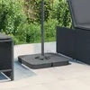 Image de Vidaxl Ensemble De Base De Parasol Pour Parasols Ã Pied CroisÃ© 4pcs Pp