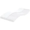 Image de vidaXL Matelas en mousse enfants blanc 80x160 cm 7 zones duretÃ© 20 ILD