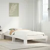 Image de vidaXL Cadre de lit sans matelas blanc 90x190 cm bois de pin massif