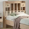 Image de vidaXL TÃªte de lit avec rangement 90 cm bois massif de pin