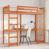 Image de vidaXL Cadre de lit superposÃ© sans matelas 80x200cm bois de pin massif
