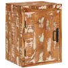 Image de vidaXL Table de chevet Marron 35 x 33 x 48 cm Bois massif rÃ©cupÃ©rÃ©