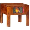 Image de vidaXL Table de chevet 40x40x36 cm bois d'acacia massif