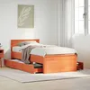 Image de vidaXL Cadre de lit sans matelas avec tÃªte de lit 90x200 cm bois pin