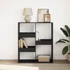 Image de vidaXL BibliothÃ¨que/SÃ©parateur de piÃ¨ce noir 100x33x115 cm