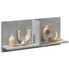 Image de vidaXL Armoire murale 70x16,5x30 gris bÃ©ton cm bois d'ingÃ©nierie