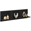 Image de vidaXL Armoire murale 100x16,5x30 cm noir bois d'ingÃ©nierie