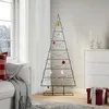 Image de vidaXL Arbre de NoÃ«l en mÃ©tal pour dÃ©coration noir 150 cm