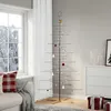 Image de vidaXL Arbre de NoÃ«l en mÃ©tal avec base en bois noir 210 cm