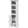 Image de vidaXL Armoire de salle de bain BODO blanc 44x30x160 cm