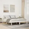 Image de vidaXL Cadre de lit extra long sans matelas 160x210 cm bois massif pin
