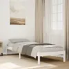Image de vidaXL Cadre de lit extra long sans matelas 100x220 cm bois massif pin