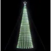 Image de vidaXL Arbre de NoÃ«l lumineux conique 1028 LED blanc froid 403 cm