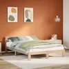 Image de vidaXL Cadre de lit sans matelas 160x200 cm bois massif de pin