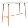 Image de vidaXL TÃªte de lit avec rangement blanc 135 cm bois massif de pin