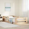Image de vidaXL Cadre de lit sans matelas 70x140 cm bois de pin massif