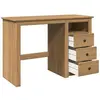 Image de Bureaux VidaXL  Bureau  Panama en bois massif de pin 112x45x75 cm P31600287