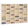 Image de Vidaxl Vitrine Murale Avec 60 Compartiments 60x4,5x40,5 Cm