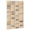 Image de Vidaxl Vitrine De Collection En Bois Avec 56 Compartiments