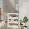 Image de Vidaxl Vitrine Murale Avec 6 ÃtagÃ¨res 40x8,5x55 Cm