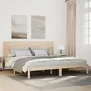 Image de vidaXL Cadre de lit extra long sans matelas 180x210 cm bois massif