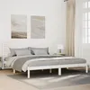 Image de vidaXL Cadre de lit extra long sans matelas 180x210 cm bois massif