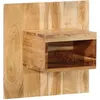 Image de vidaXL Table de chevet 50x27x50 cm bois d'acacia solide