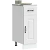 Image de vidaXL Armoire de cuisine Kalmar blanc bois d'ingÃ©nierie
